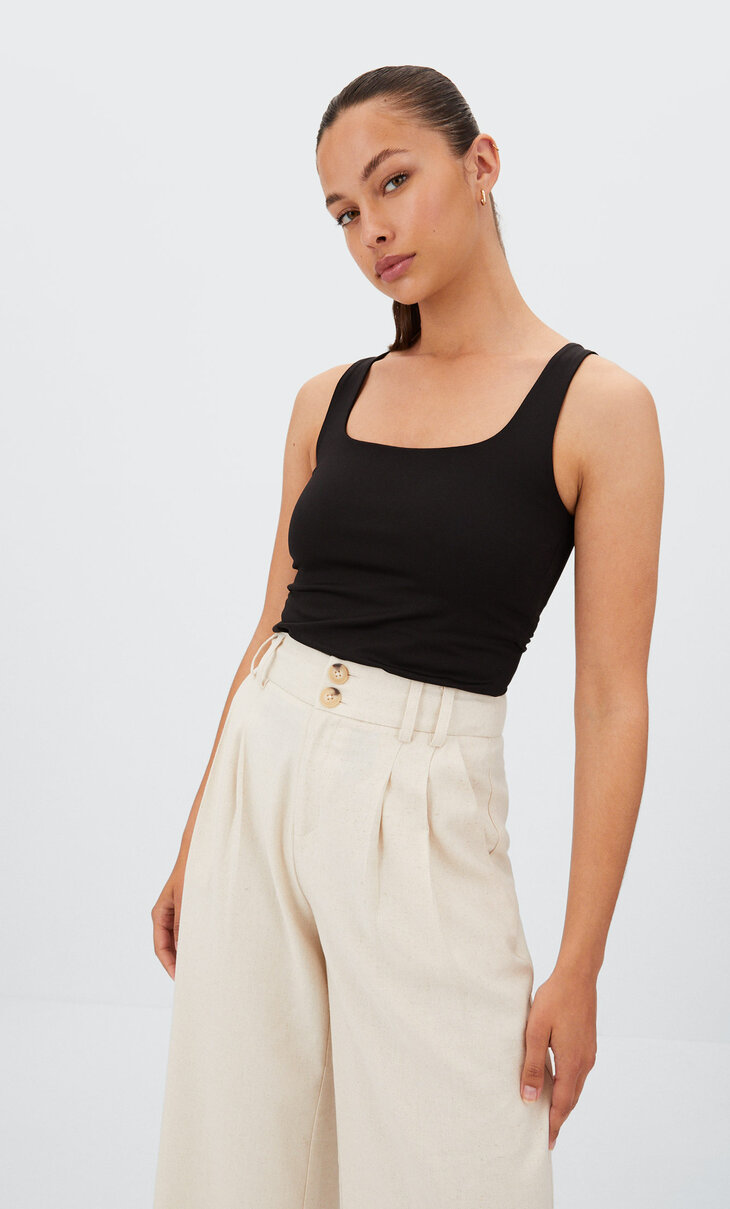 Polyamide vest top