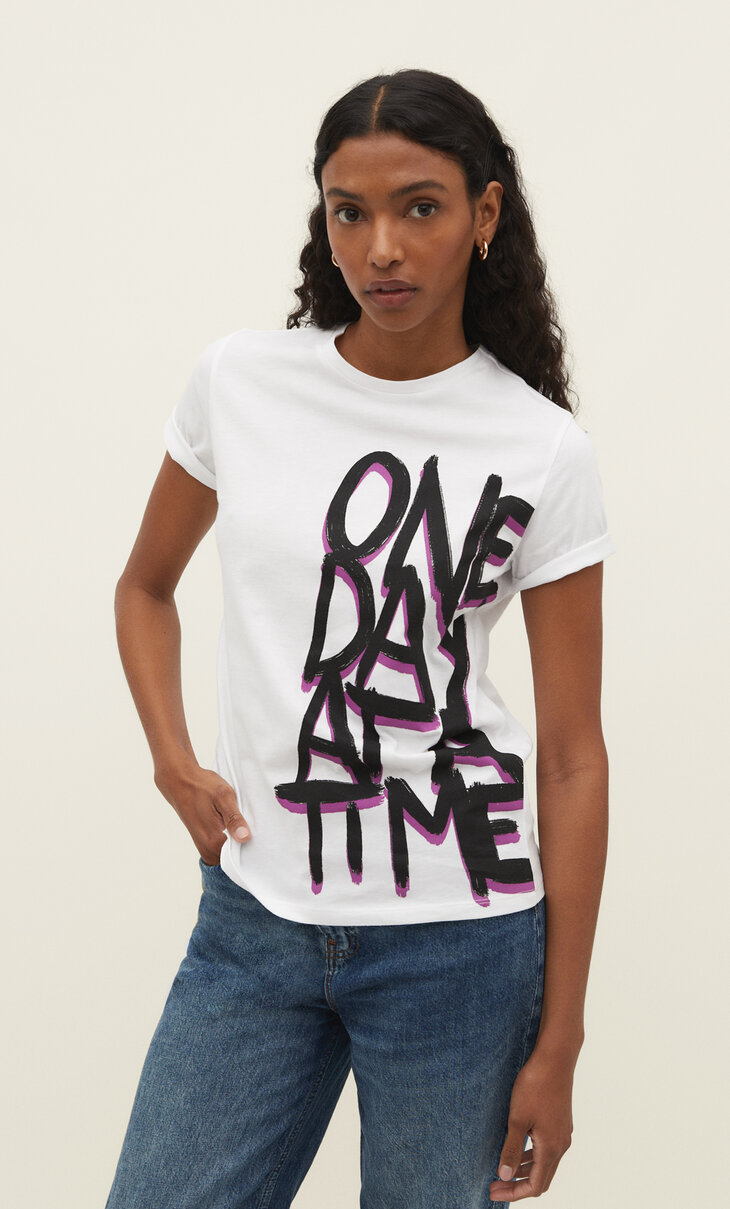 One Day at a Time placement T-shirt