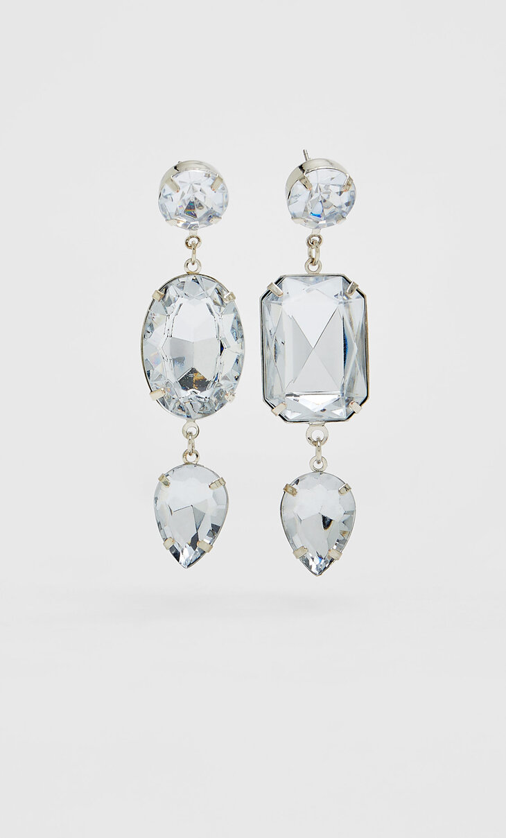 Diamanté earrings
