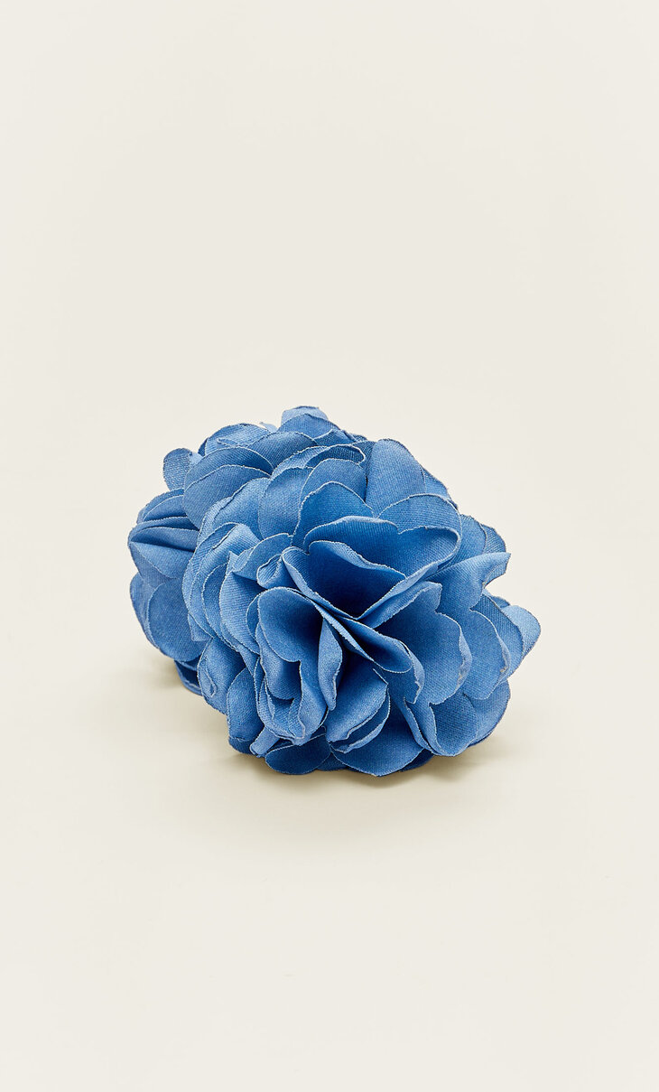 Flower hair clip