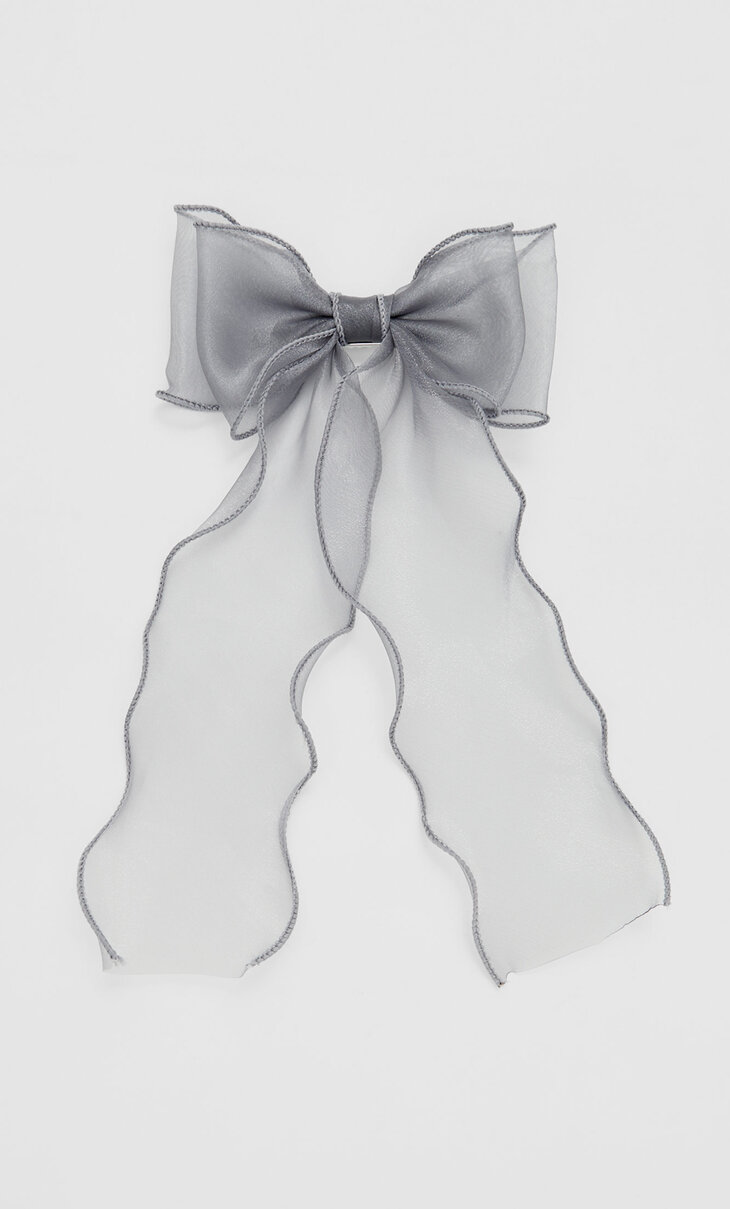 Organza bow