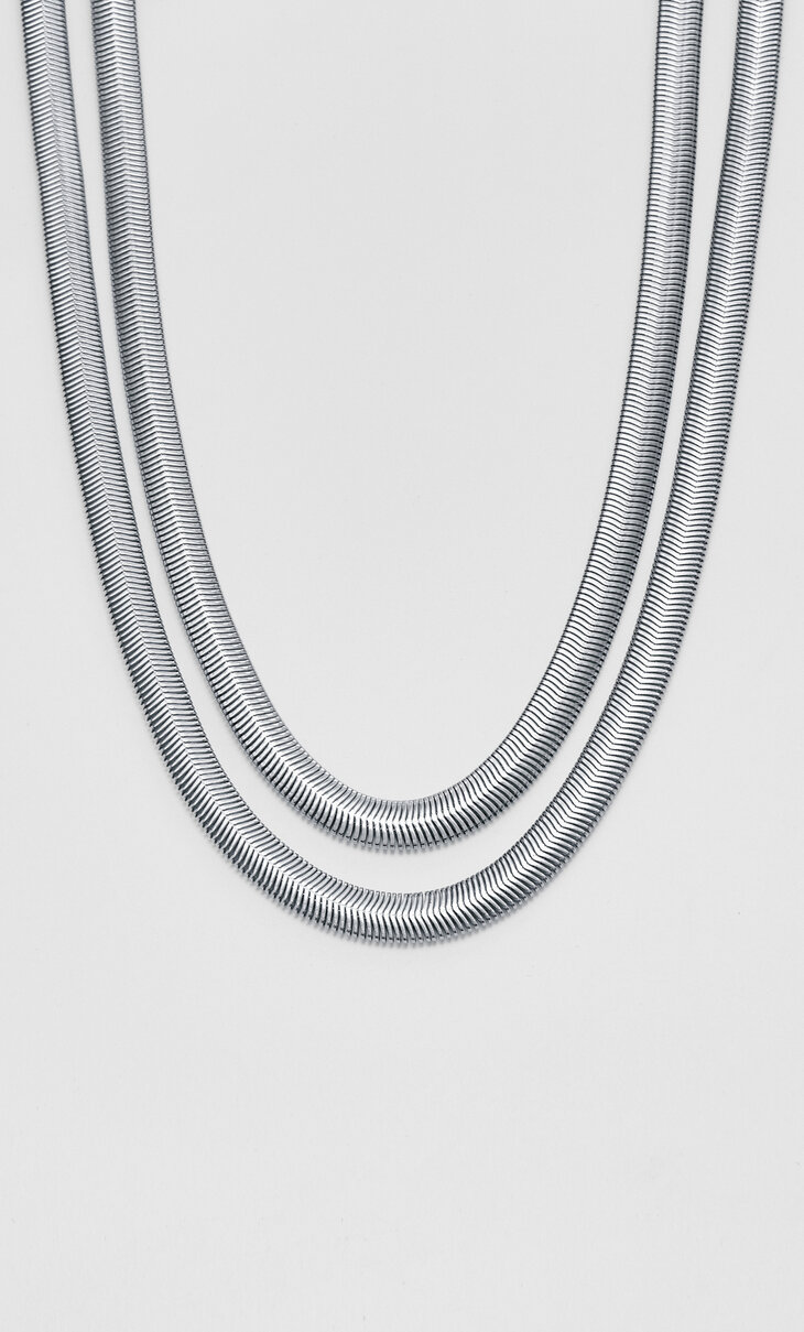 Dvostruka zmijska ogrlica