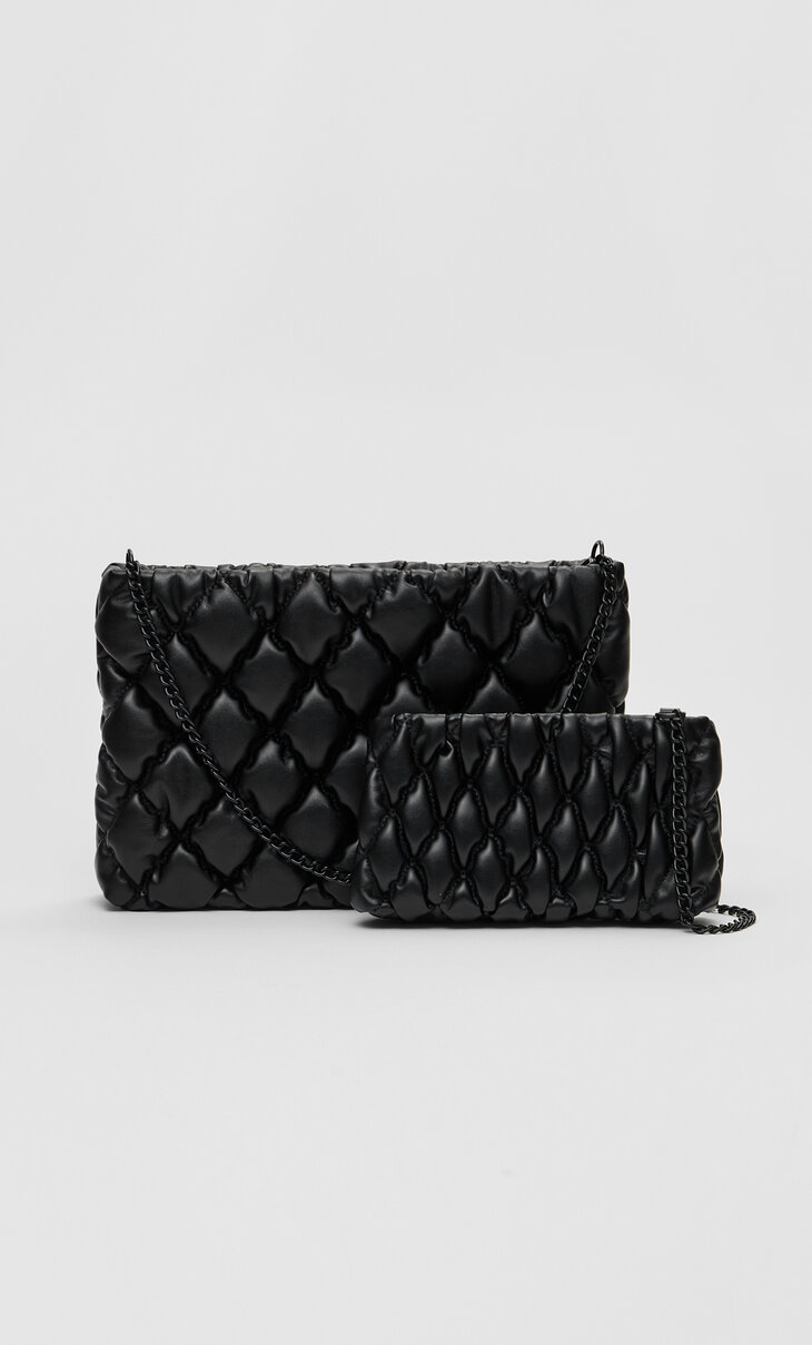 Quilted crossbody bag
