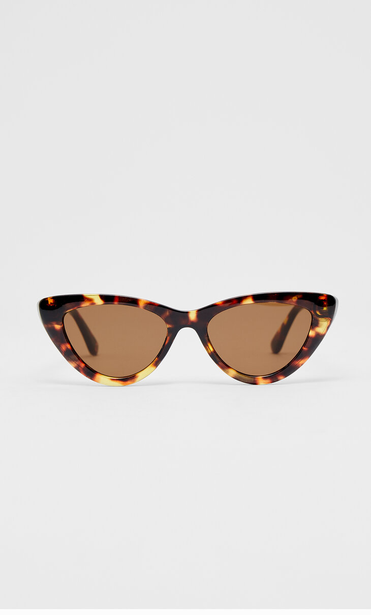 Tortoiseshell cat eye sunglasses
