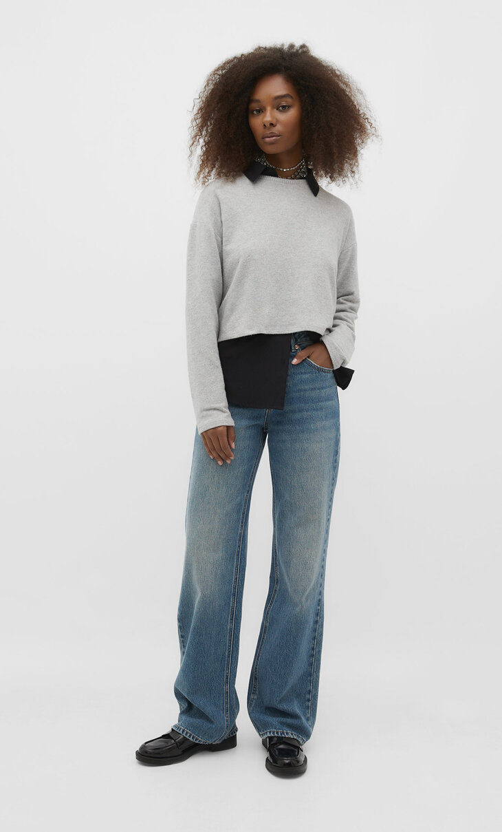 Jeans D92 straight wide