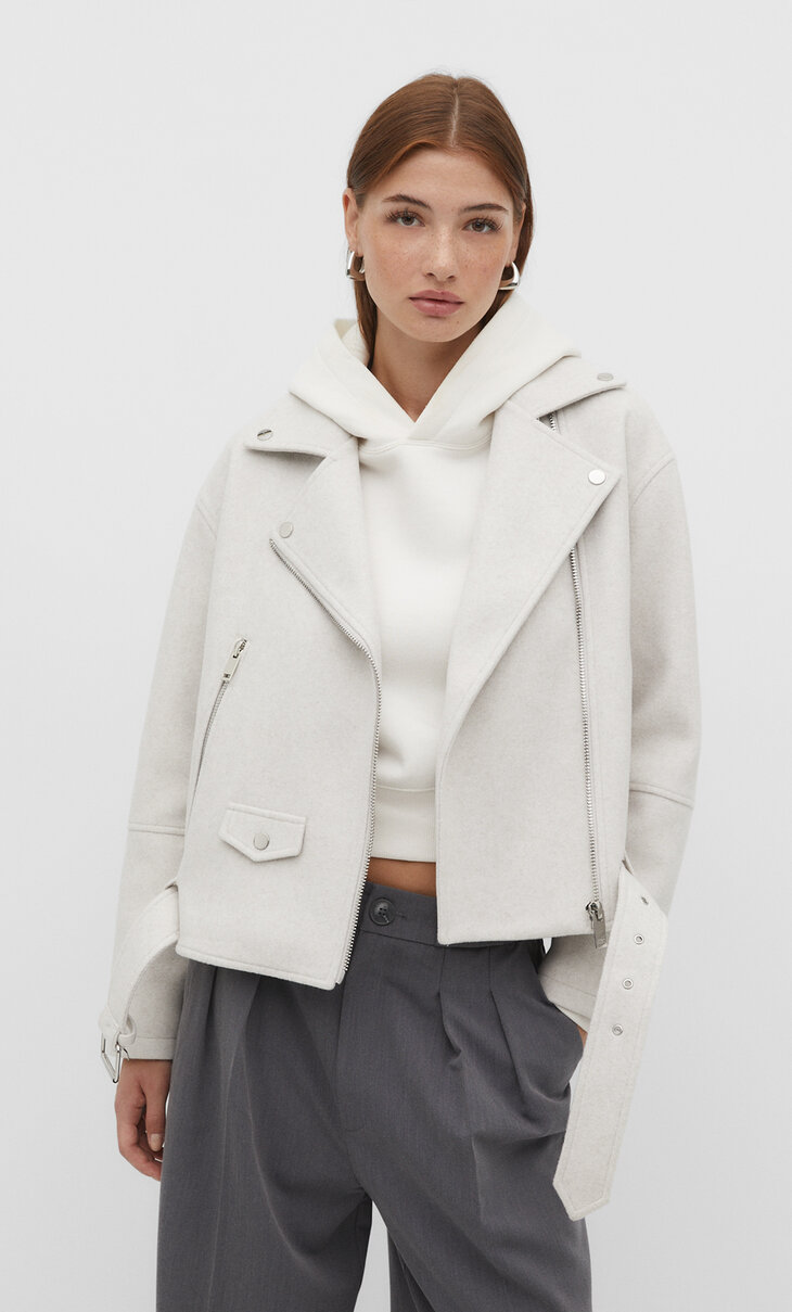 Cazadora biker soft