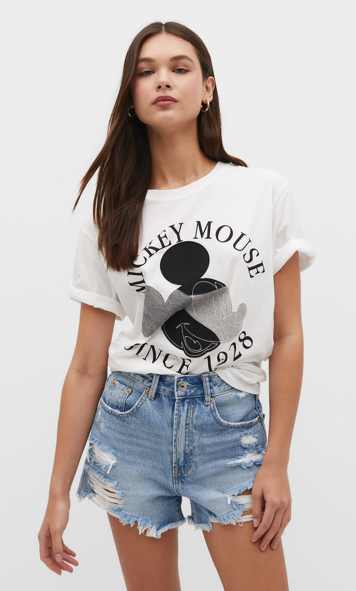 T-shirt med Mickey-licens