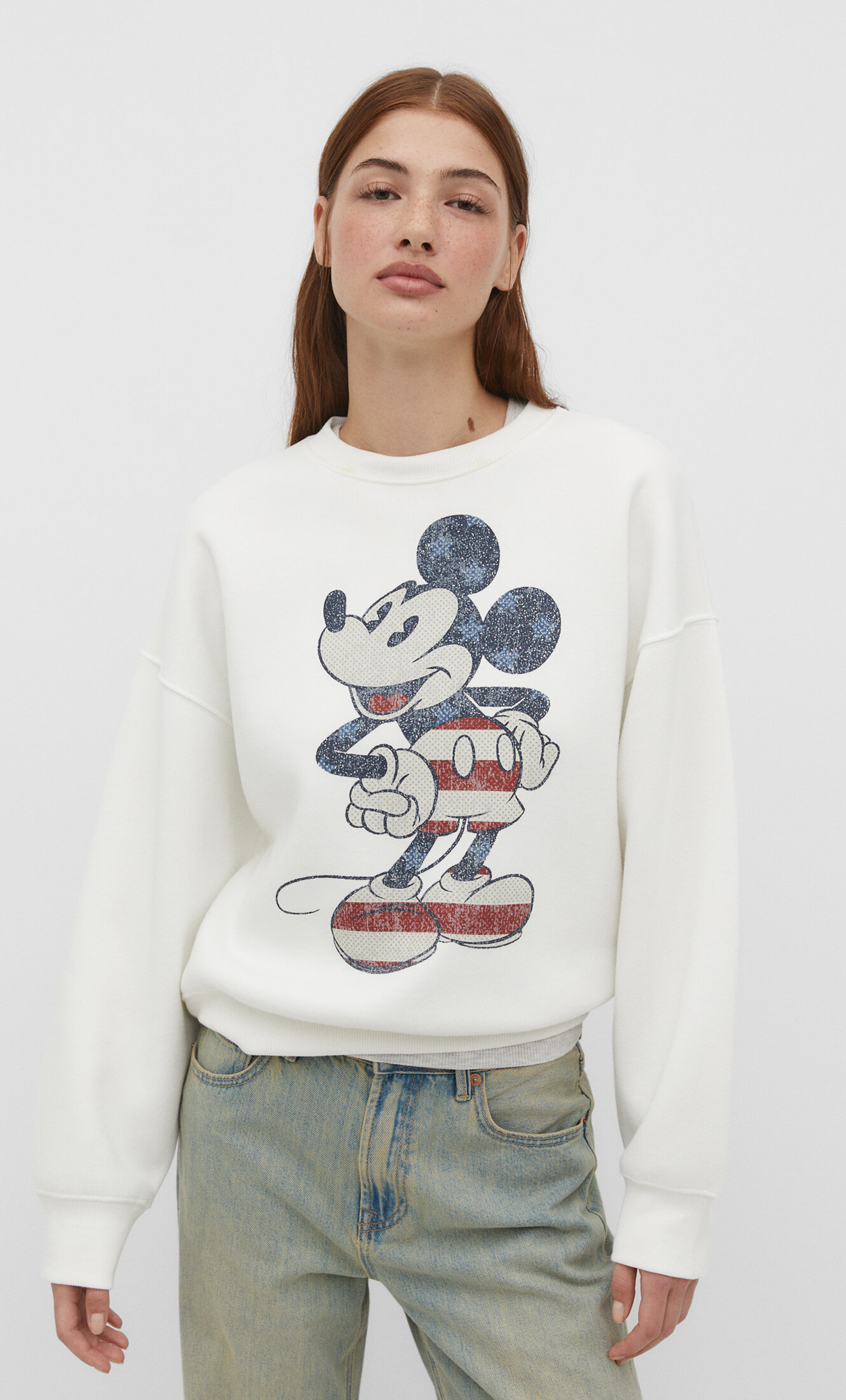 Sweat Mickey - Mode femme | Stradivarius France