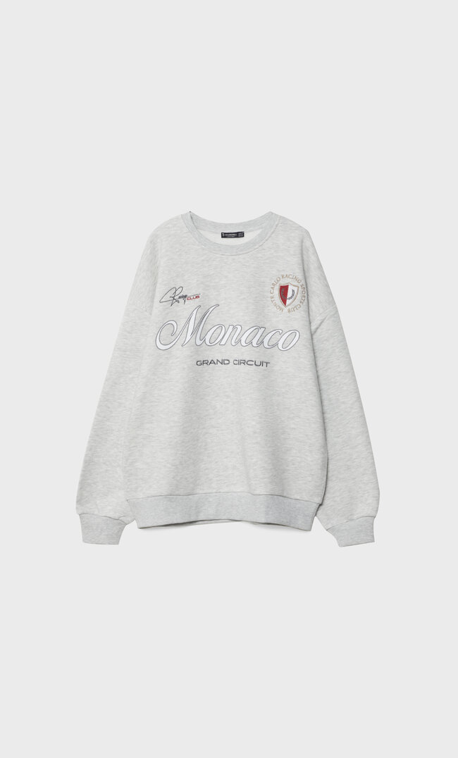 Racing sweatshirt - Women's fashion | Stradivarius Spain - Islas Canarias
