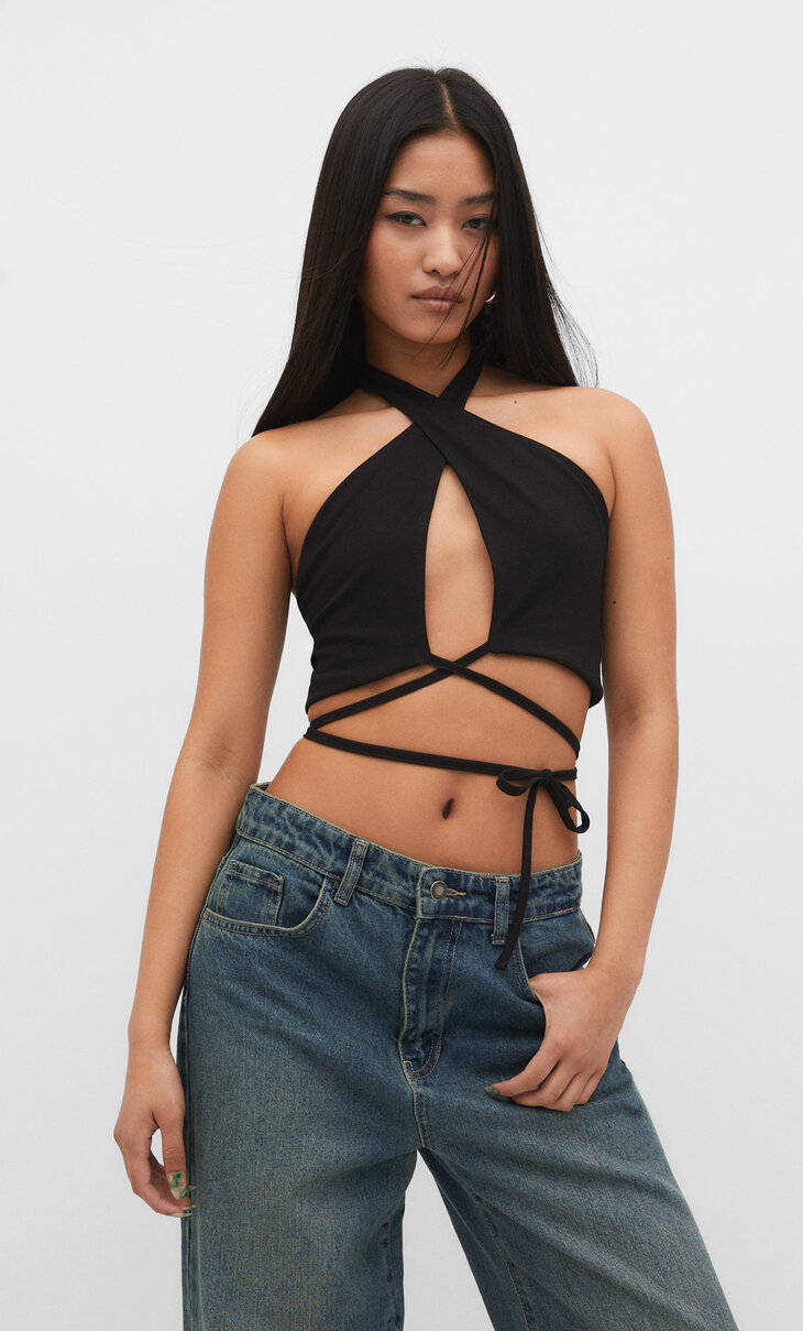 Surplice top
