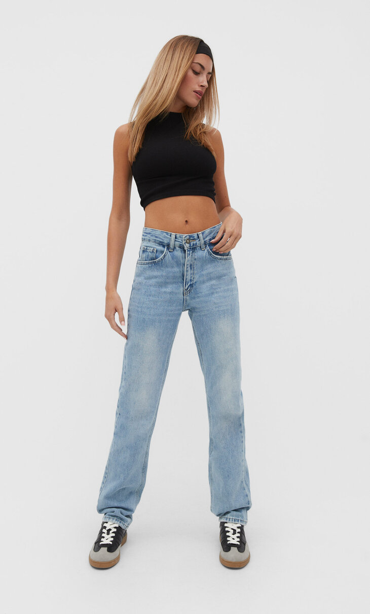 Straight-Jeans