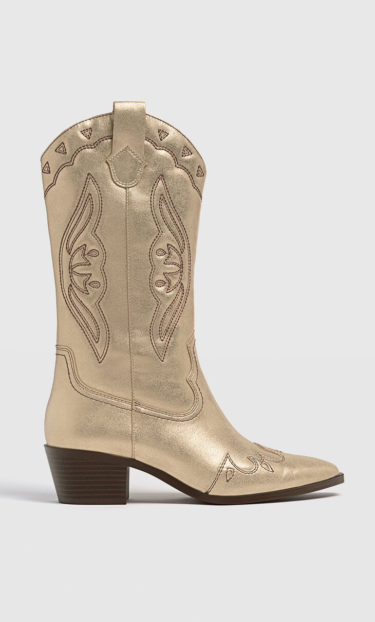 Heeled boots - Women's See all | Stradivarius United Kingdom
