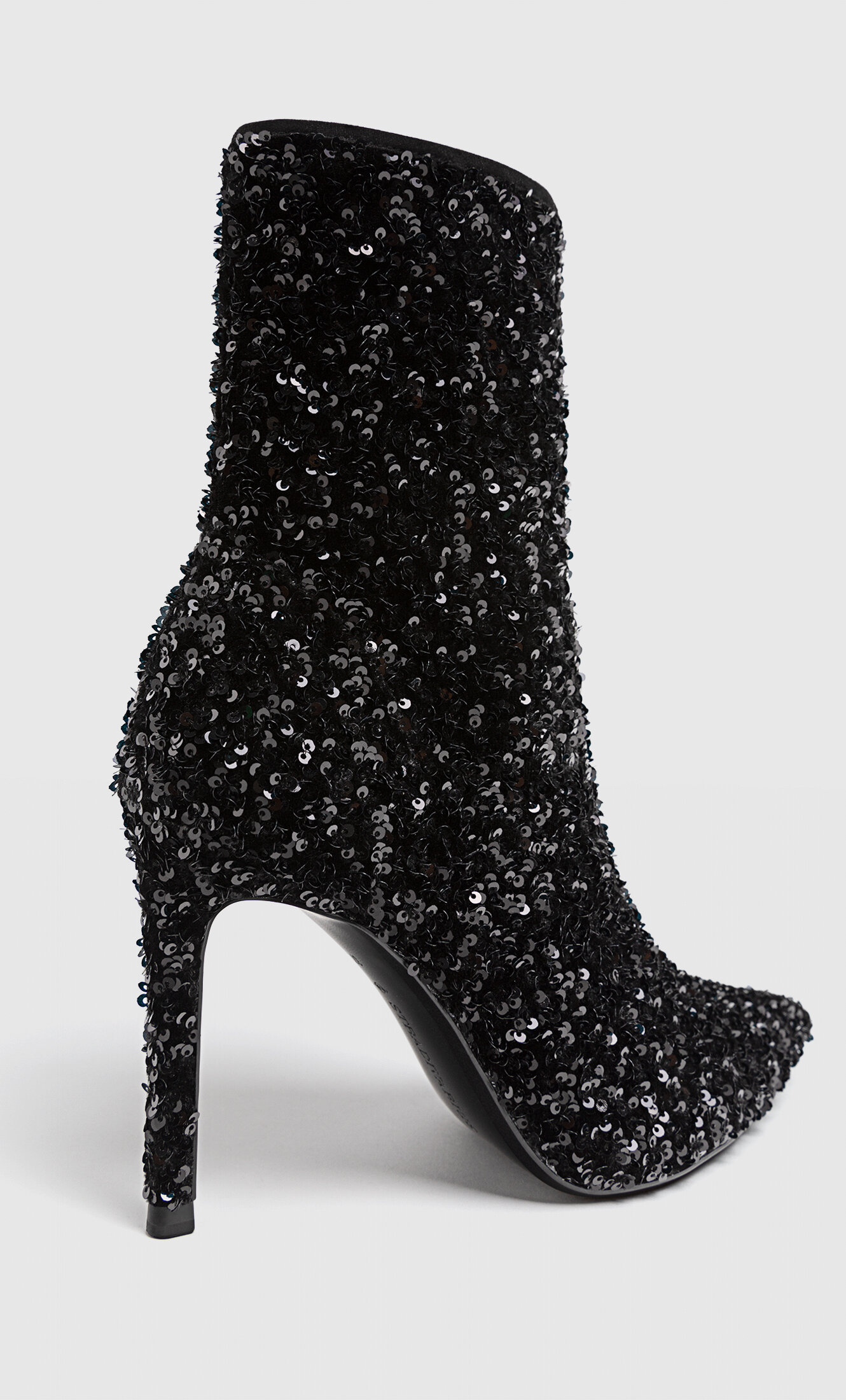Botines de tacon sale fino