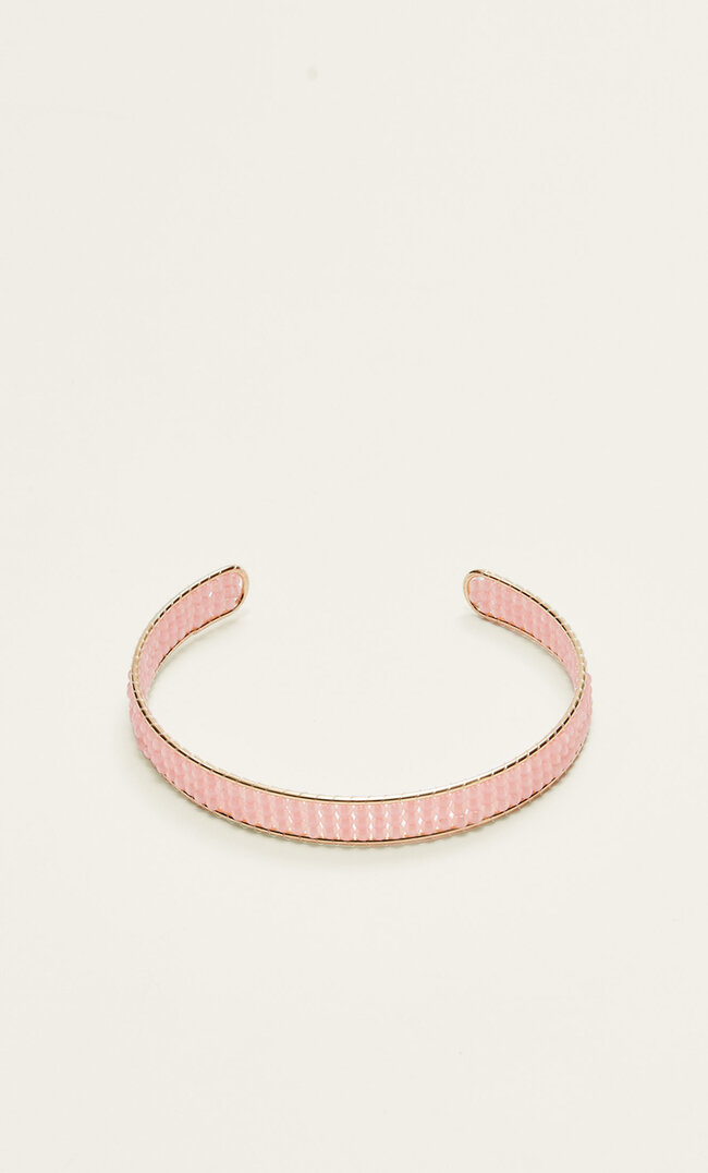 

Stradivarius Choker Mit Perlen Pastellrosa M