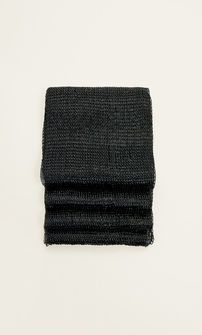 

Stradivarius Dünnes Glitzer-Halstuch Schwarz 103