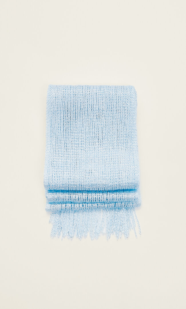 

Stradivarius Dünnes Glitzer-Halstuch Blau 103