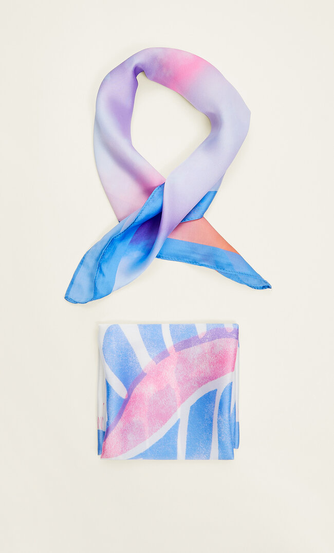 

Stradivarius Doppelpack Bandanas Mit Meeresmotiven Blau 103