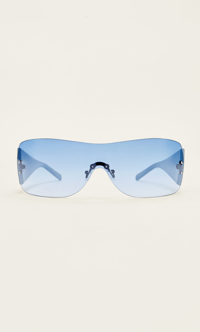 

Stradivarius Single-Lens-Sonnenbrille Blau M
