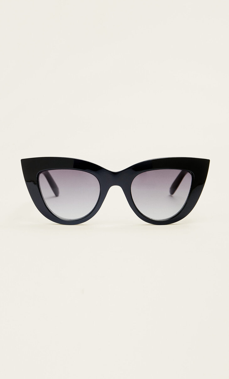 aanvulling mentaal Jeugd Grote cat-eye zonnebril - Mode voor dames | Stradivarius Netherlands