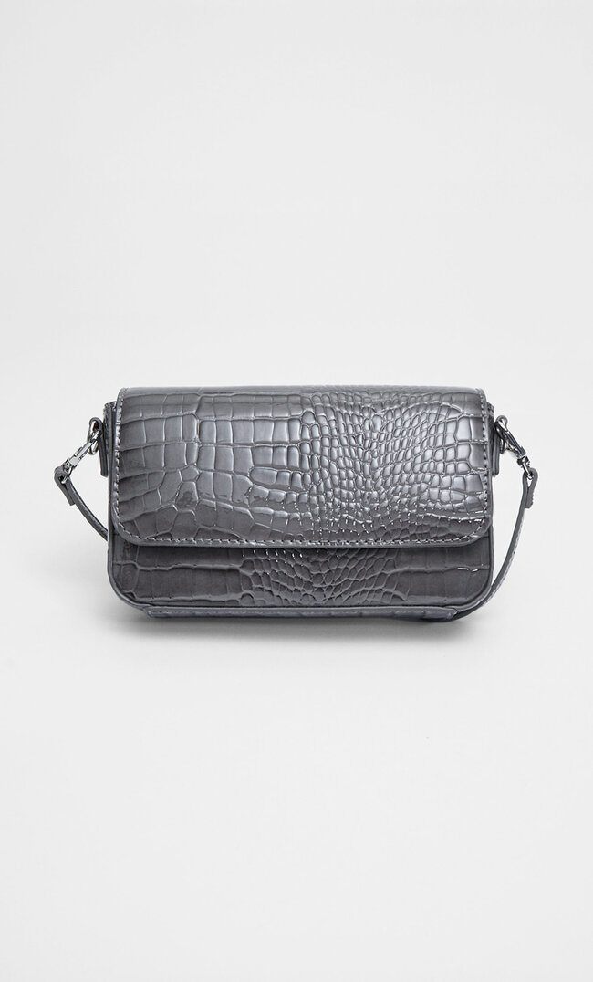 

Stradivarius Schultertasche Zum Umhängen Graumeliert M