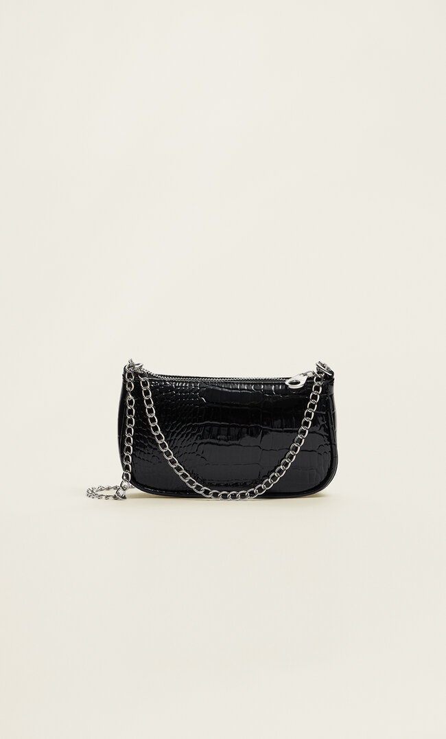 

Stradivarius Mini-Umhängetasche Schwarz M