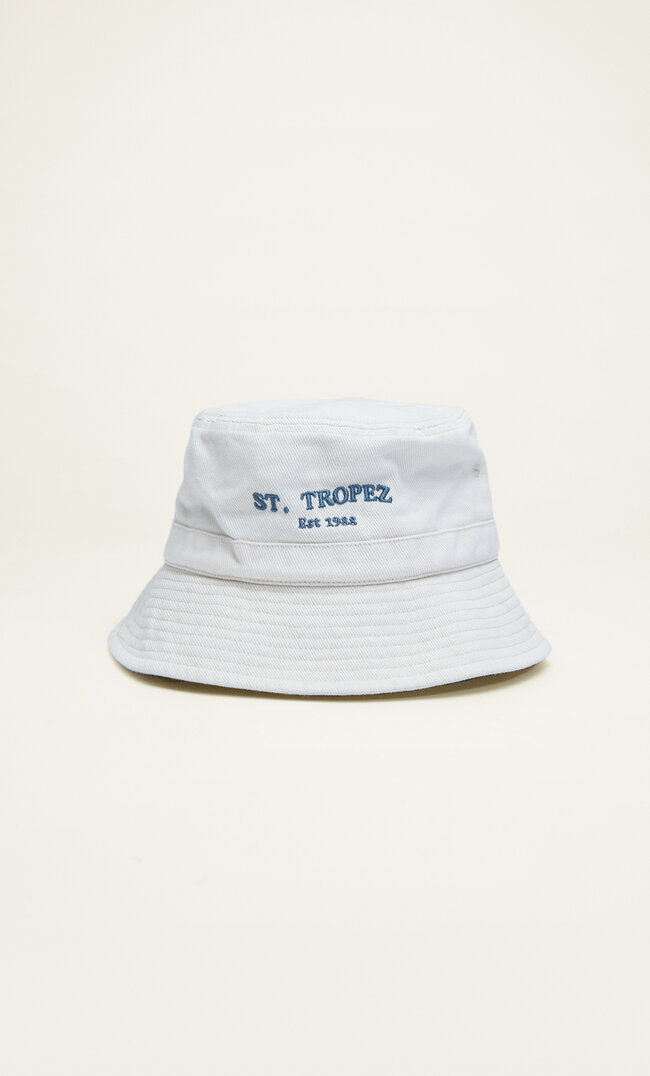 

Stradivarius Bucket-Hat Aus Canvas Ecru 103