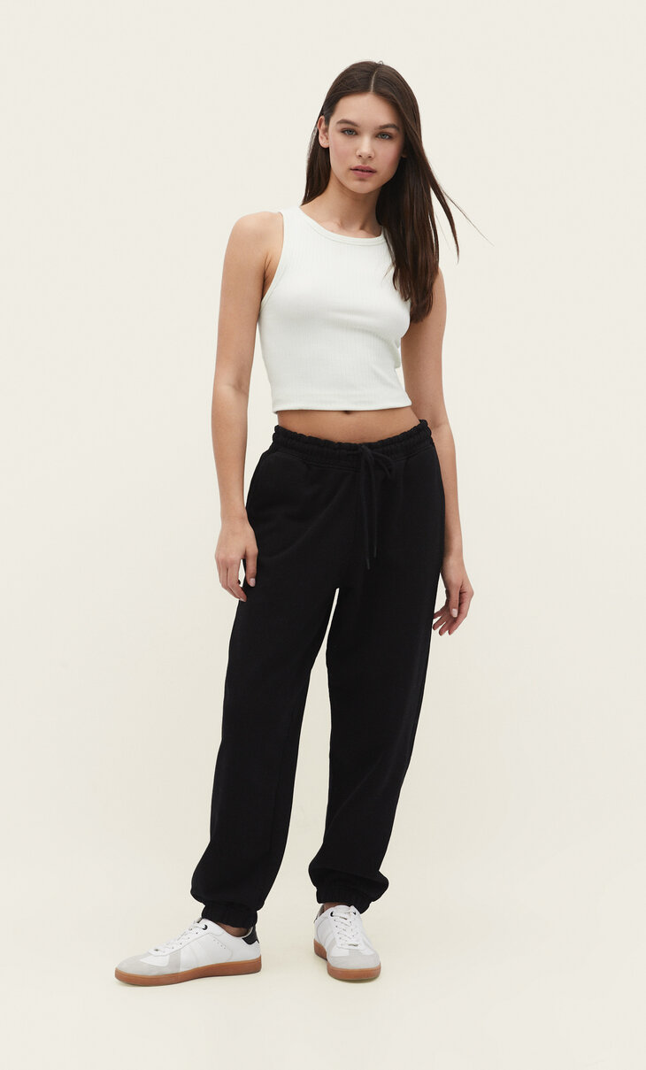 Plush joggers