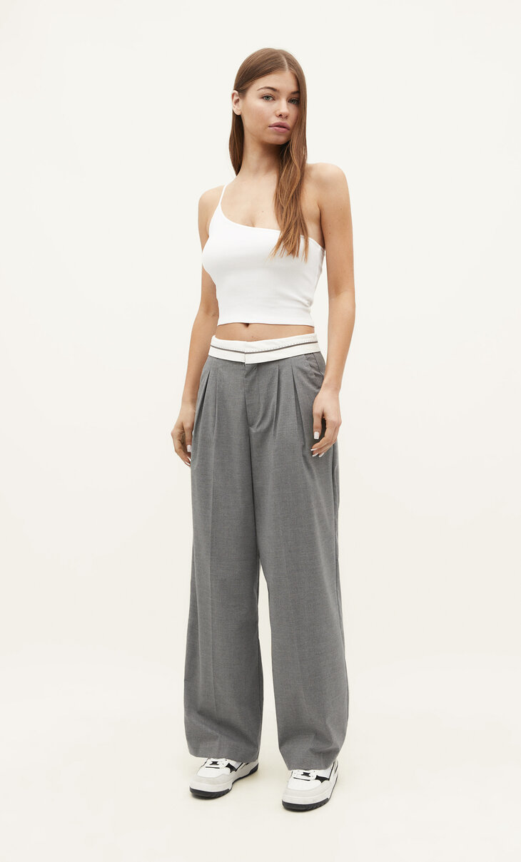 Trousers with waist - Women's fashion | United States