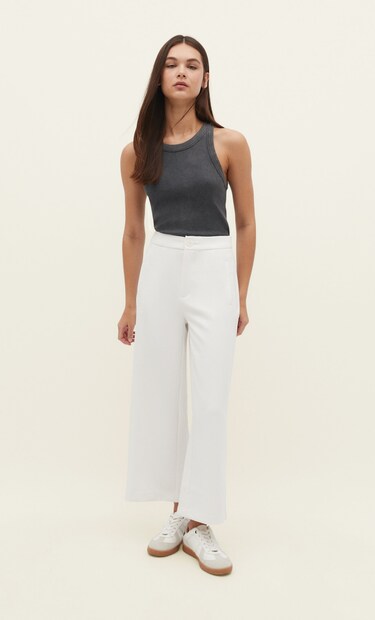 Pantalones de Vestir de Mujer - Colección 2023 | Stradivarius España Pantalones de Vestir de Mujer - Colección 2023 | Stradivarius España