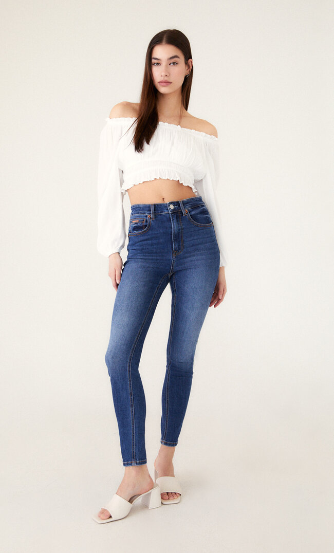 

Stradivarius Jeansy Z Efektem Push-Up Multicolor 42