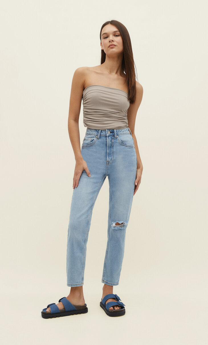 Women’s Mom Fit Jeans - Collection 2023 | Stradivarius Cyprus