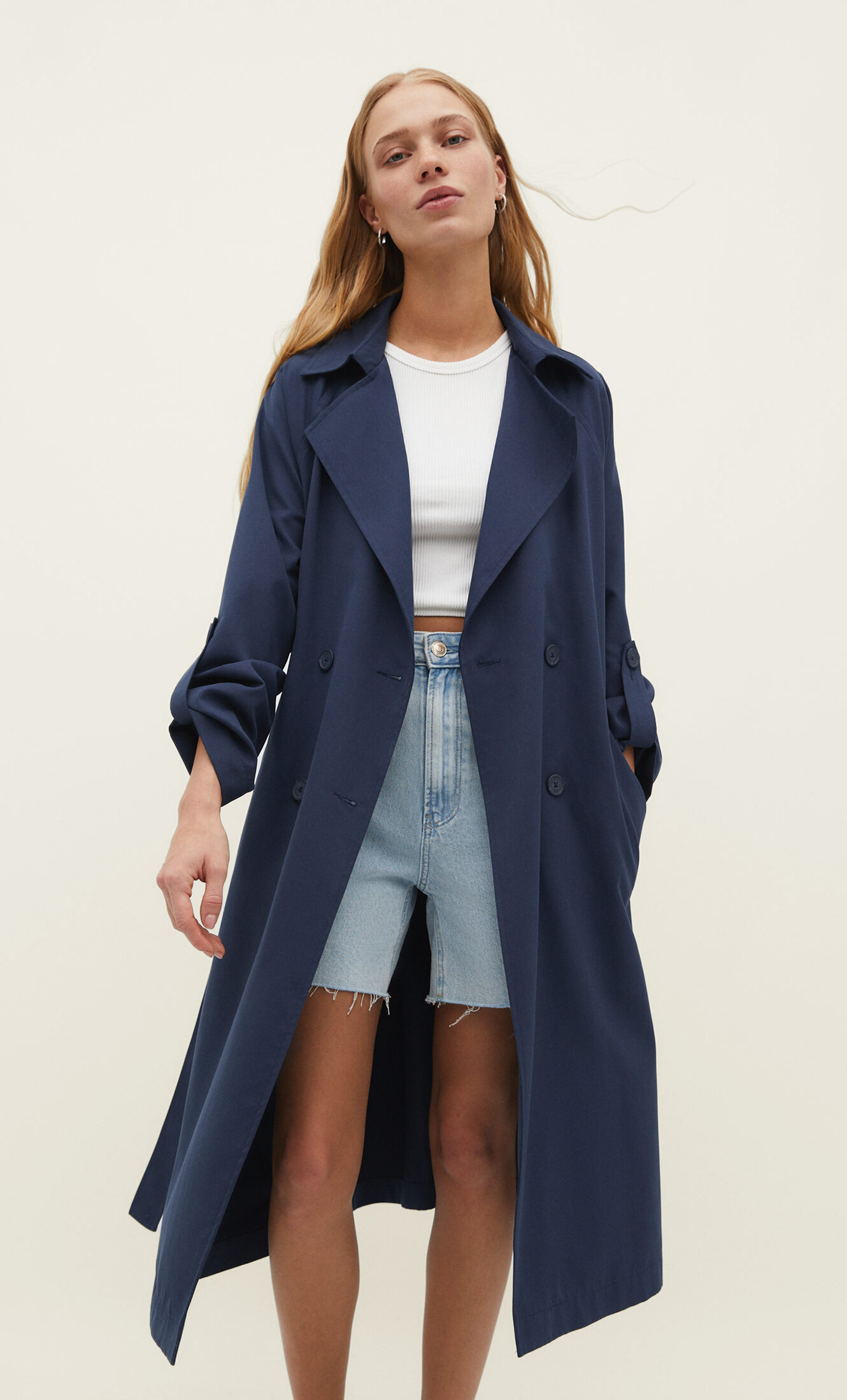Women’s Trench Jackets Collection 2023 Stradivarius Saudi Arabia