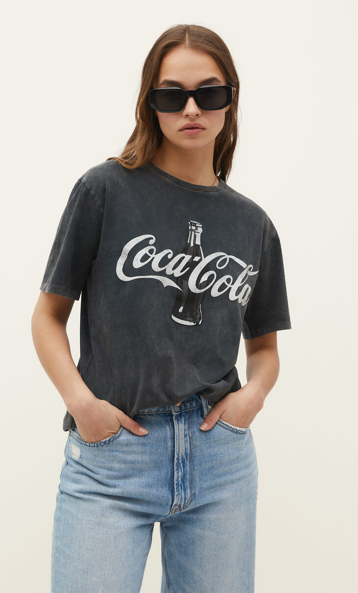 Shirt mit Coca-Cola-Lizenz