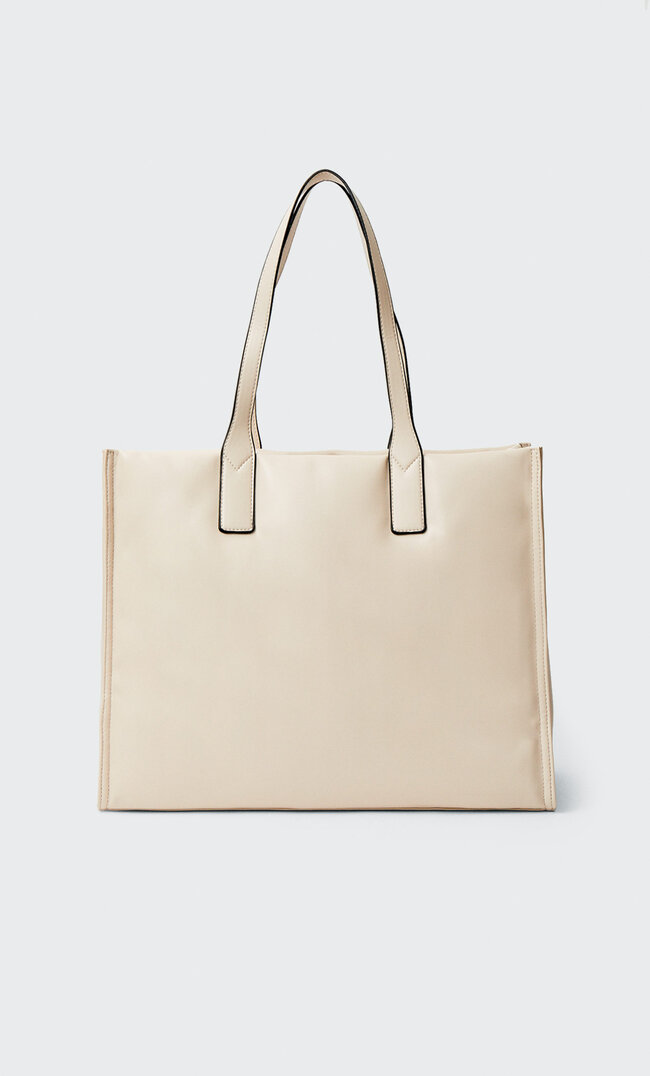 

Stradivarius Gesteppte Shopper Transparent M