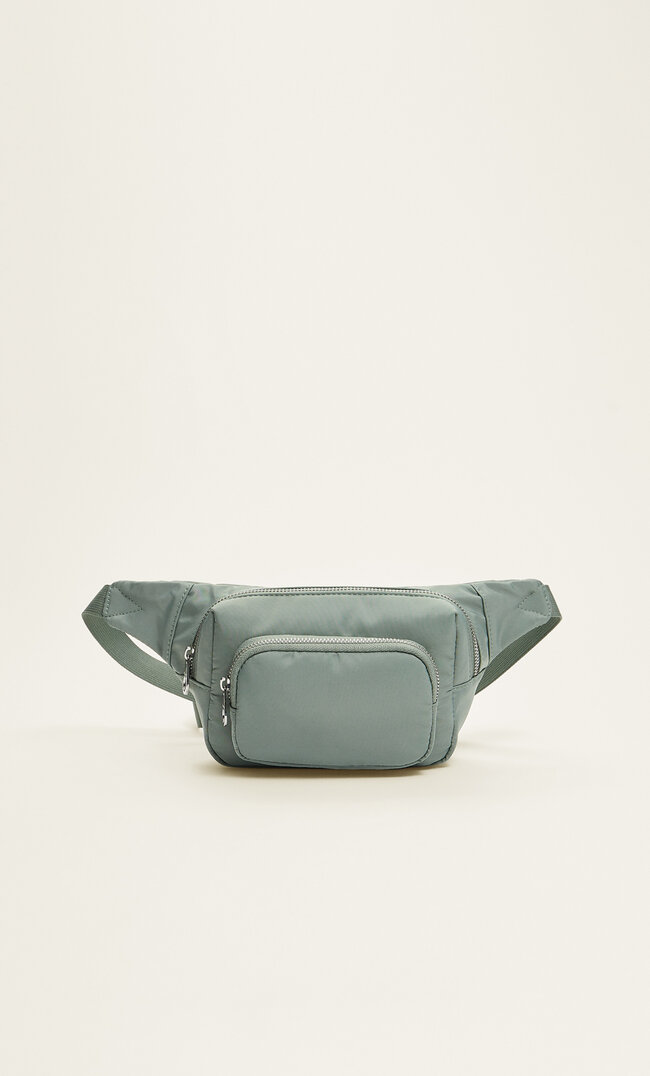 

Stradivarius Gürteltasche Aus Stoff Khaki M