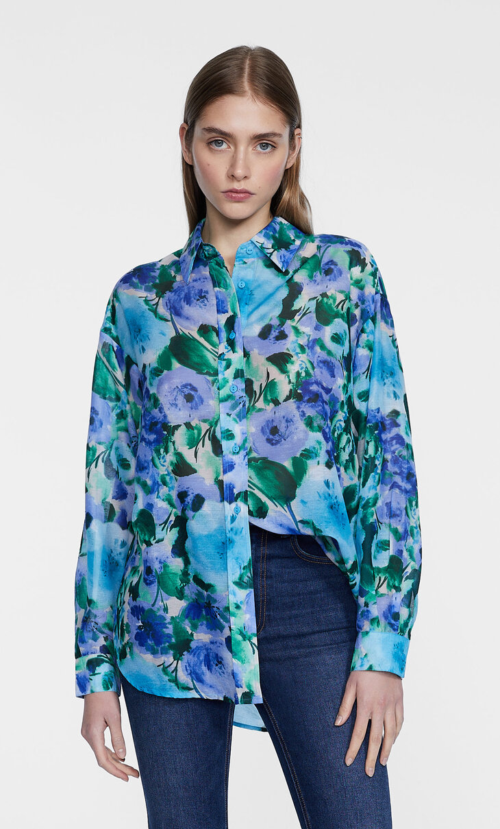 Flowing daily shirt