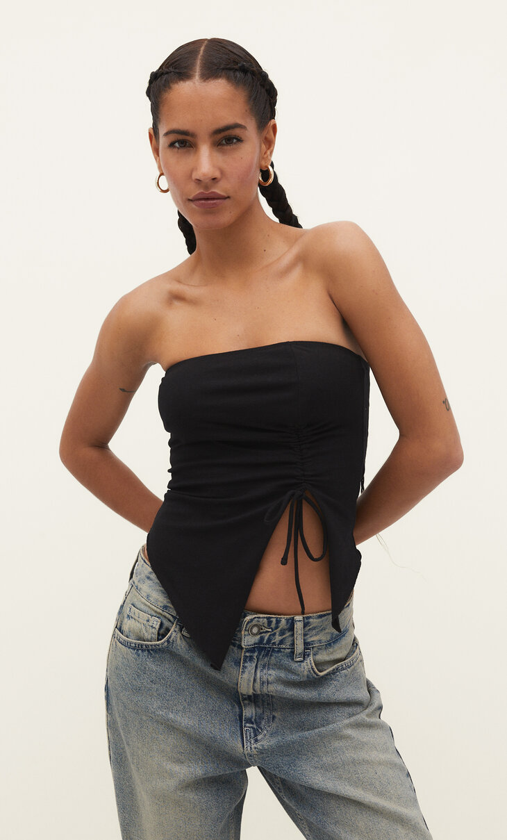 Camiseta frunce