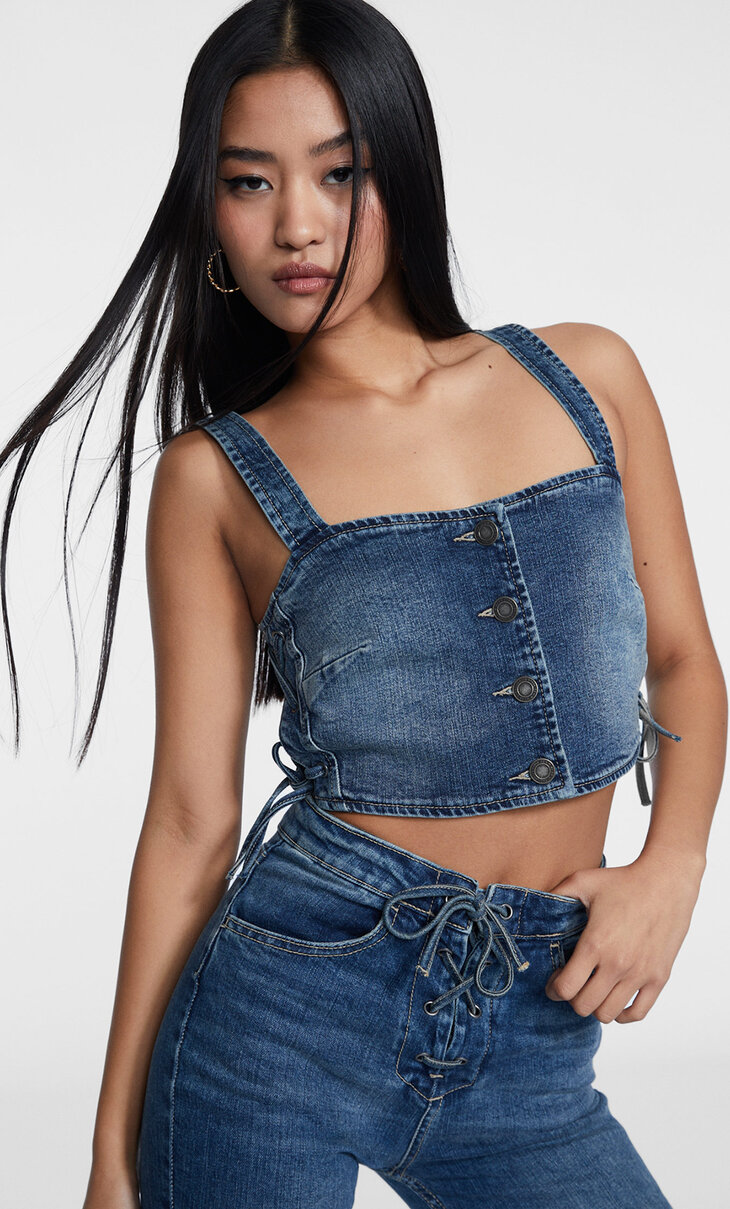Jeans-Top