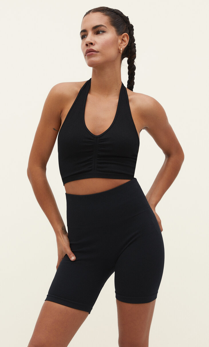 Seamless cycling leggings