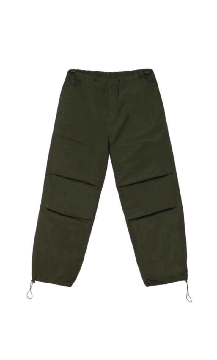 Poplin parachute trousers