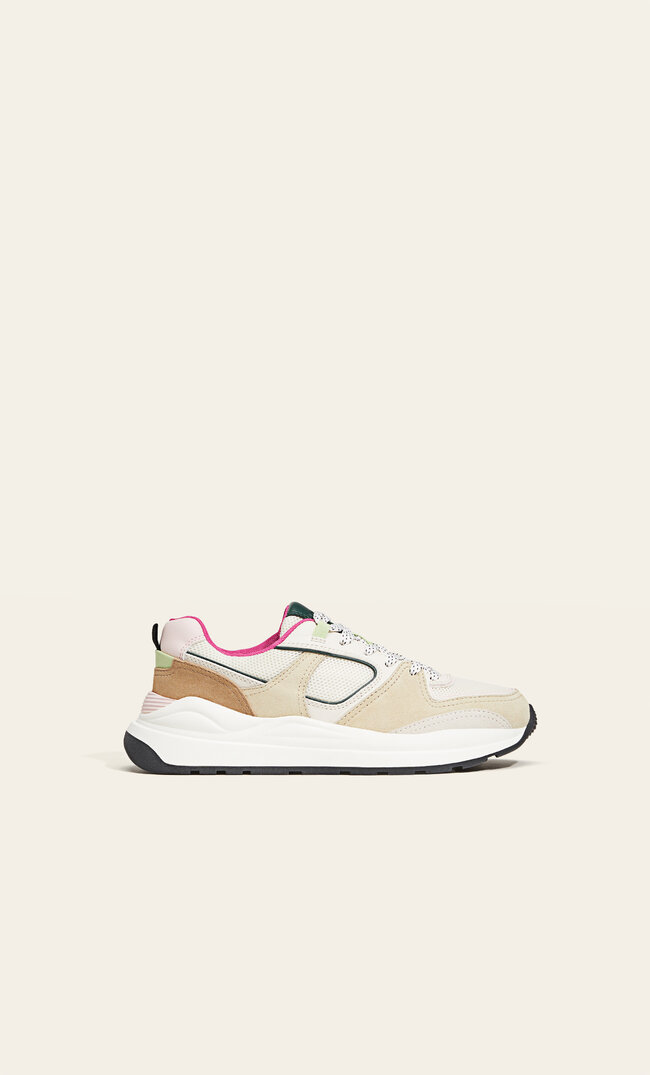 

Stradivarius Sneaker mit mehreren Elementen BUNT 39