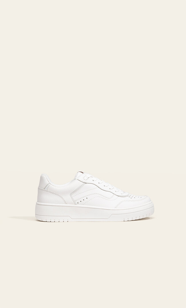 

Stradivarius Kombinierte Sneaker WEISS 35