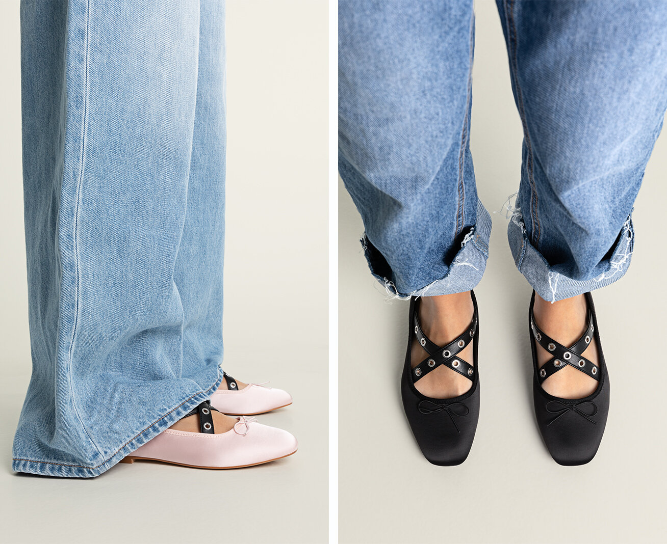 Ballet flats for women Spring fashion 2023 Stradivarius Greek