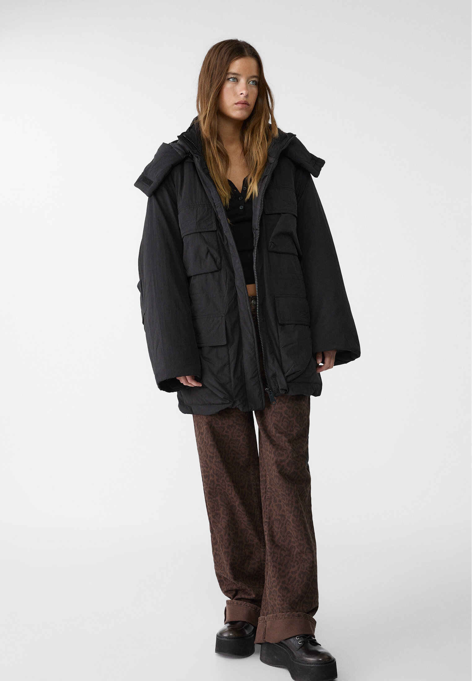 Parka oversize deals