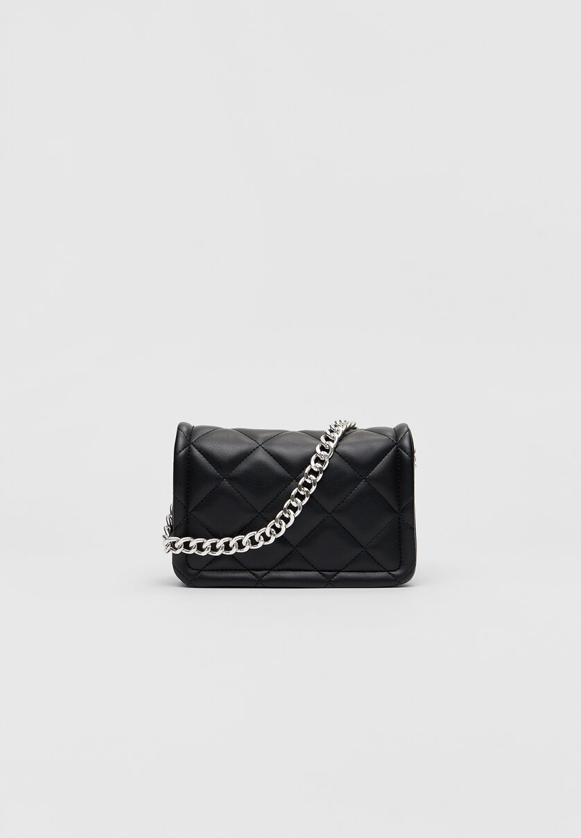 Chain shop crossbody bag