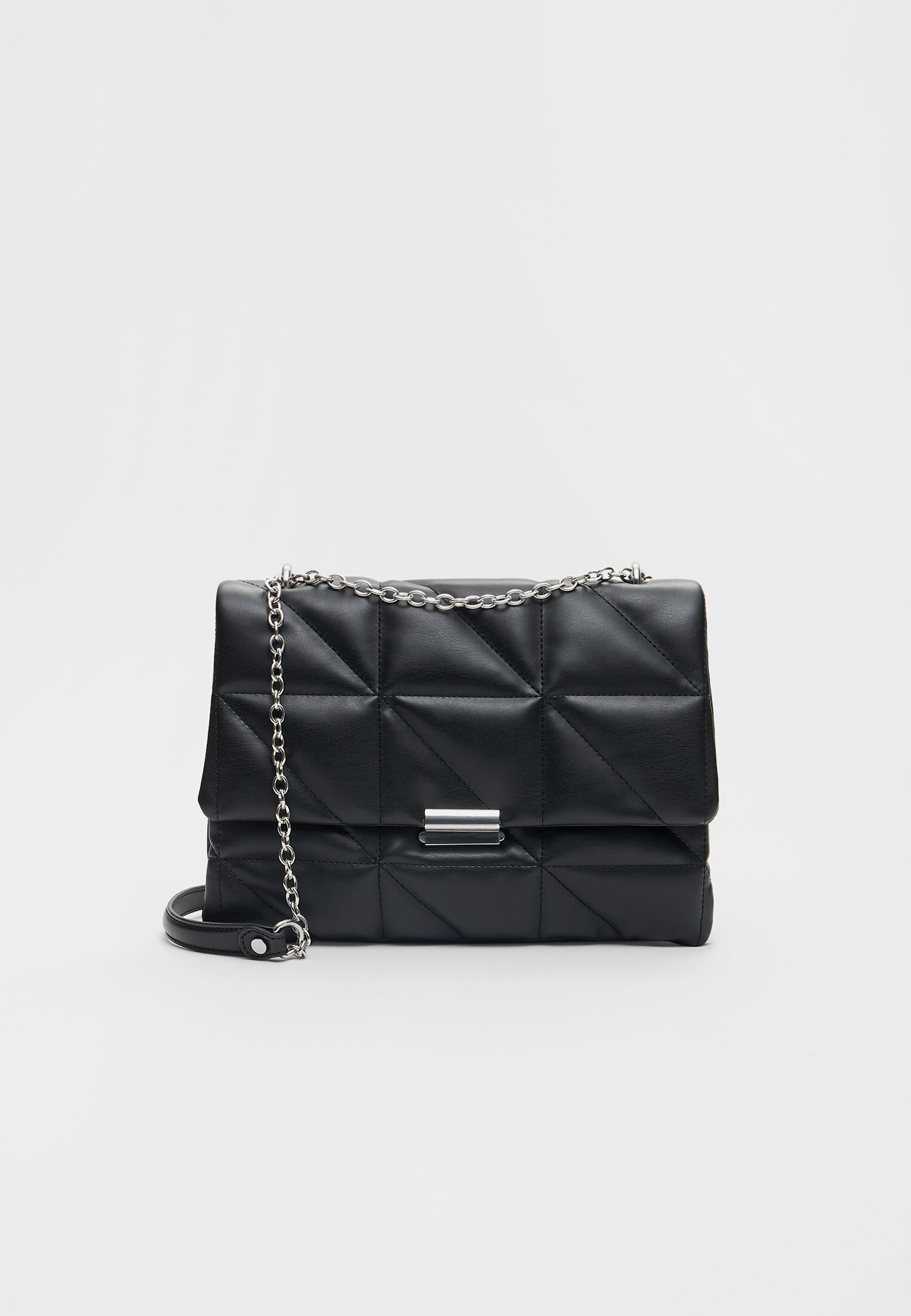 Quilted crossbody bag online with chain