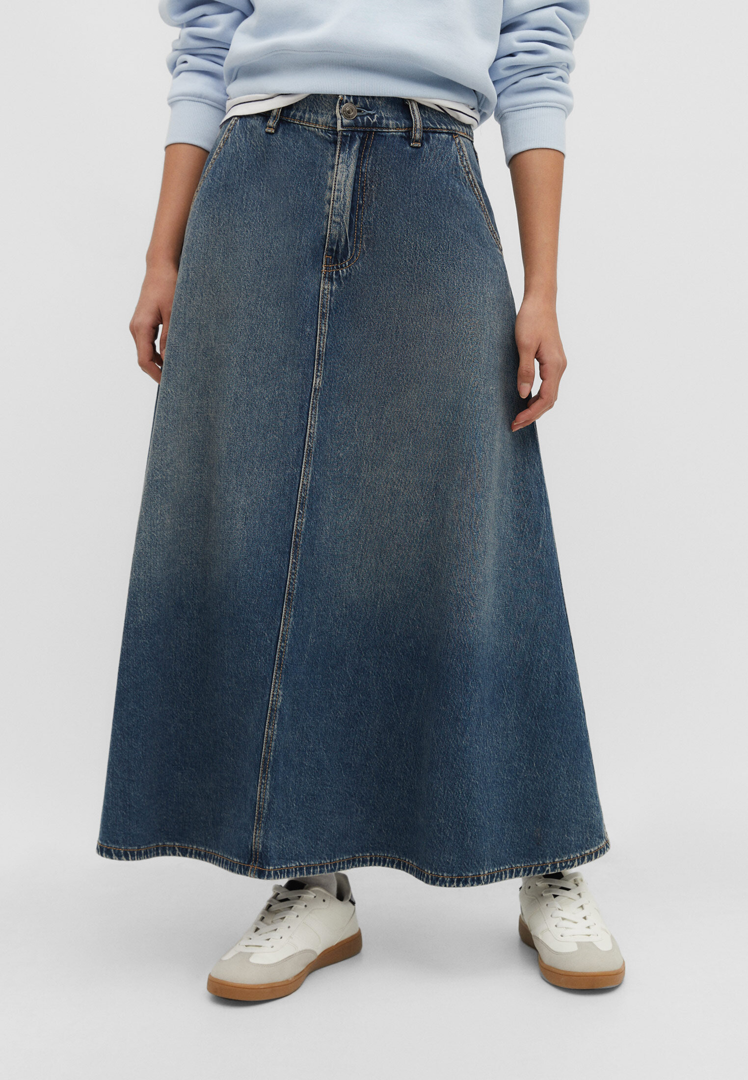 特価商品 終了予定 L´Appartement Denim Layered Skirt | solinvet.com