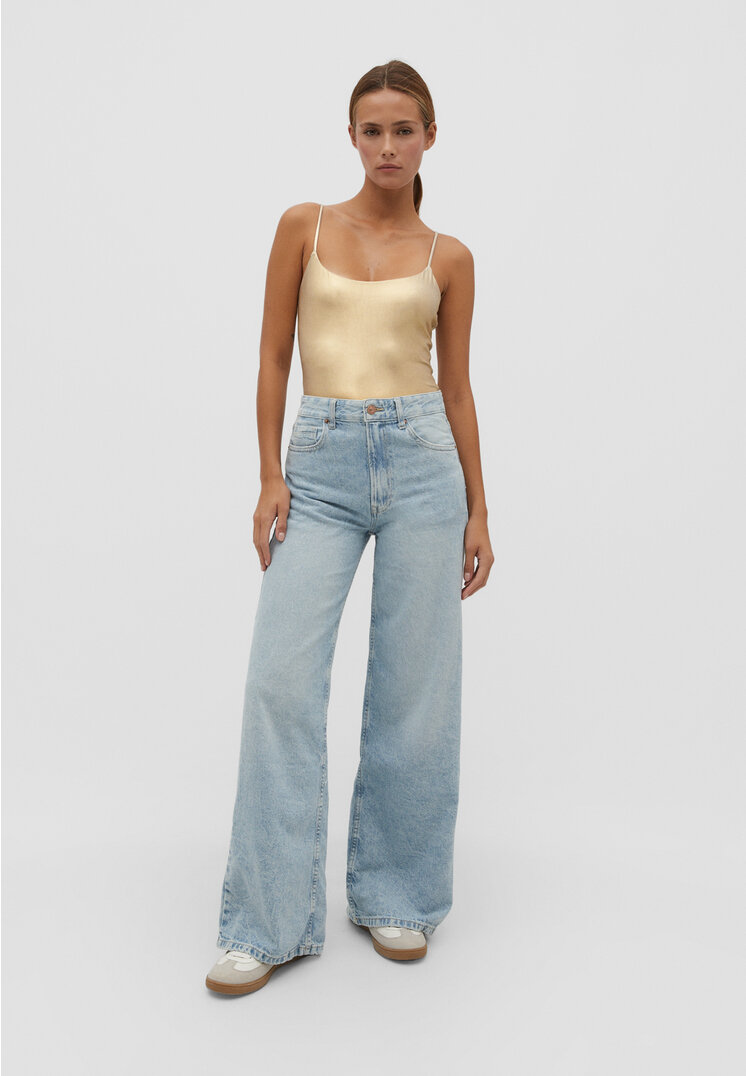 

Stradivarius Super-Wide-Leg-Hose Denim 34