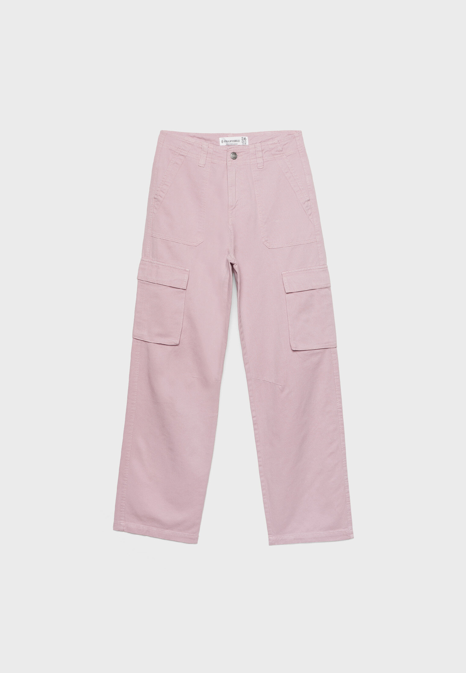 Pantalon 2025 rosa stradivarius