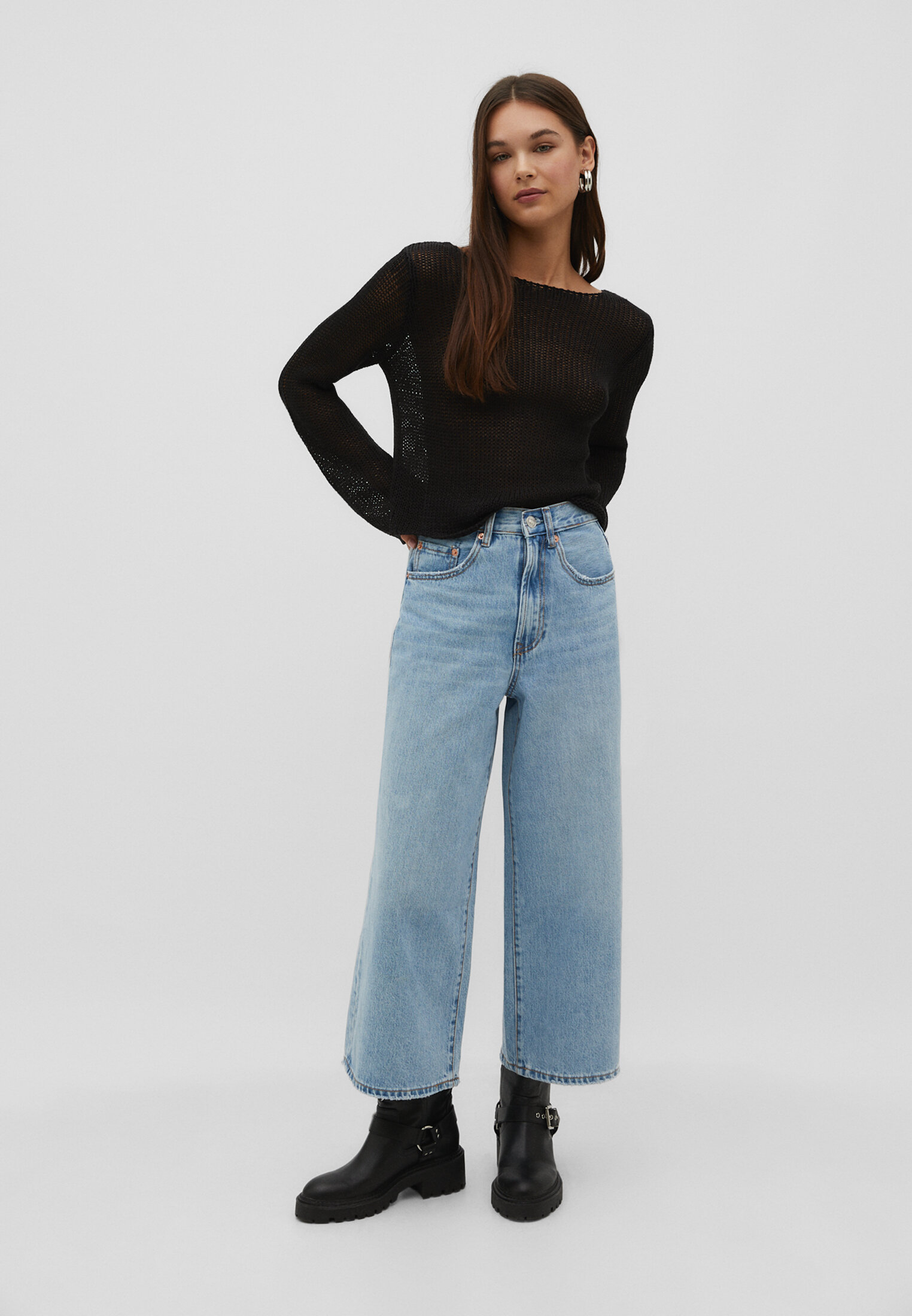 culotte jeans